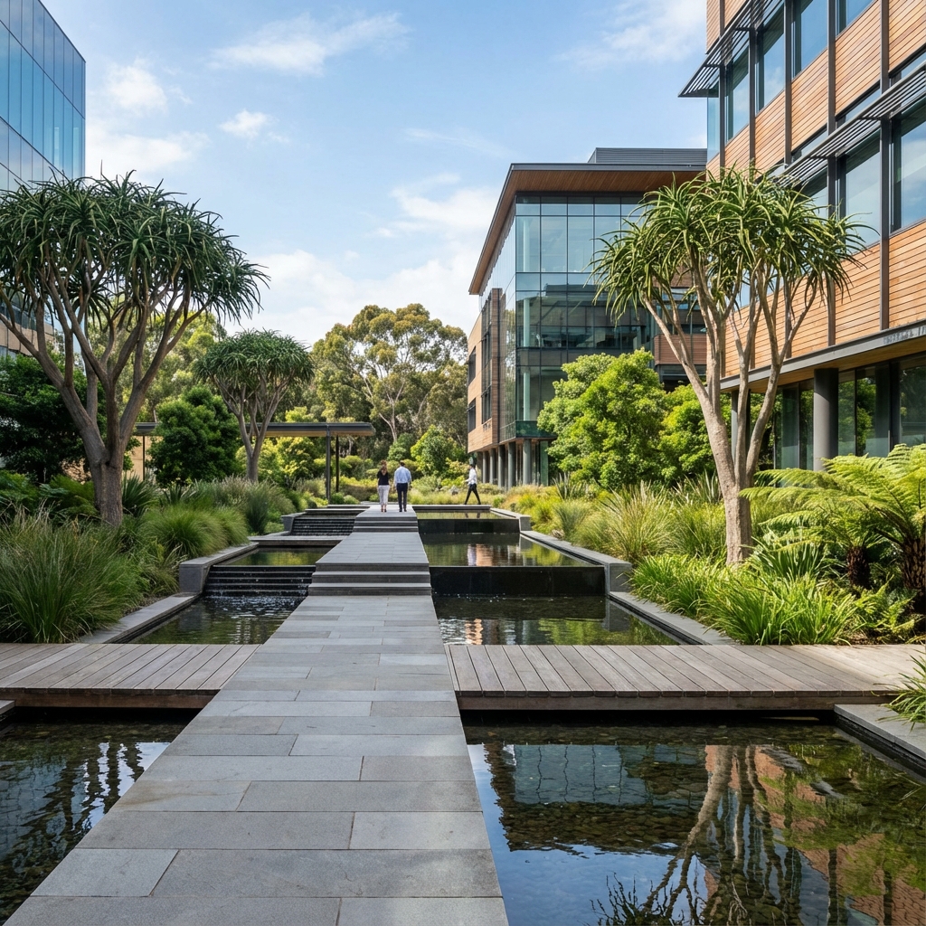 Modern Landscape